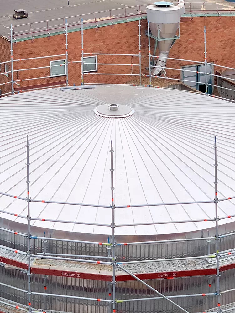 Tank Roof – Nymölla – Stora Enso, Sweden